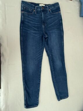 Madewell Women's Dark Blue Skinny Jeans Size 29